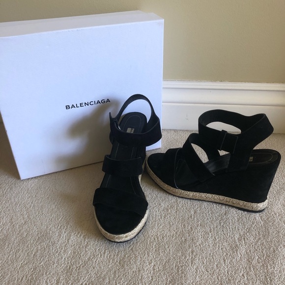 balenciaga wedges